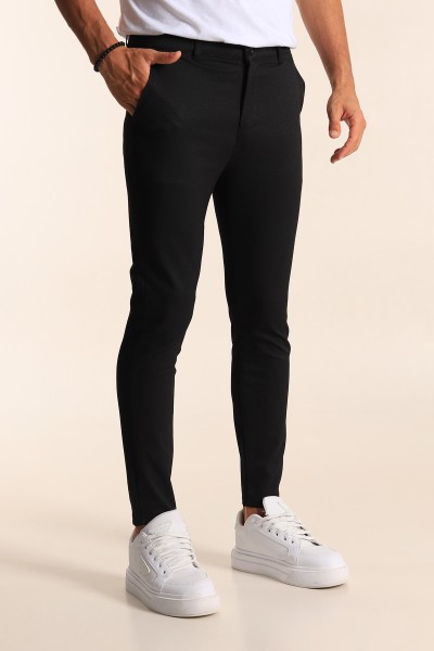 siyah-slim-fit-desenli-erkek-pantolon-194610