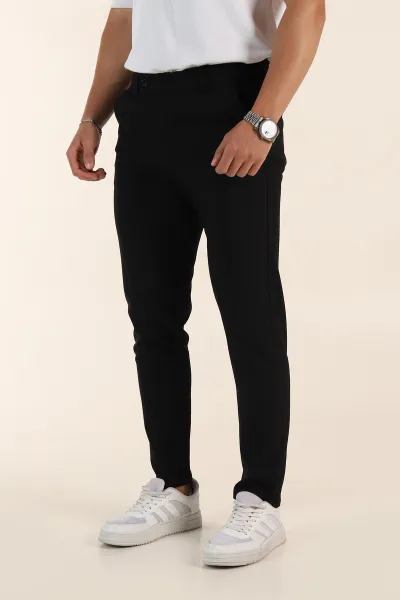 siyah-slim-fit-erkek-kumas-pantolon-367966