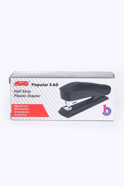 Siyah Std Popular S‑60 Zımba Makinesi 24/6 384719