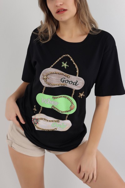 siyah-tasli-oversize-bayan-tisort-163049