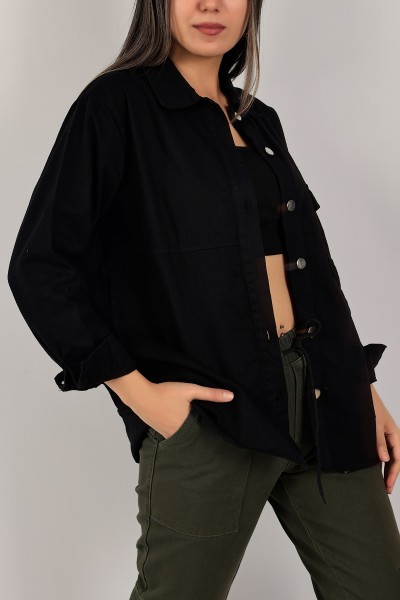 siyah-tek-cep-gabardin-gomlek-ceket-143298
