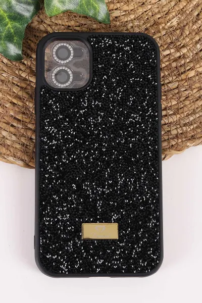 siyah-teknocase-iphone-11-uyumlu-ella-diamond-case-serisi-lens-hediyeli-sert-silikon-telefon-kilifi-457723