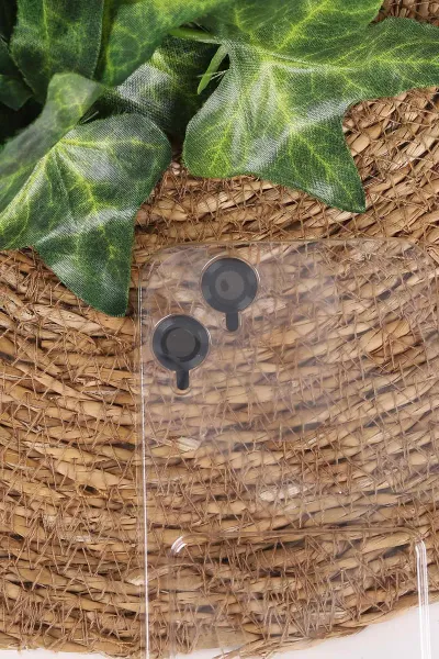 Siyah TeknoCase İphone 11 Uyumlu Matte Guard Serisi Lens Korumalı Silikon Telefon Kılıfı 472432