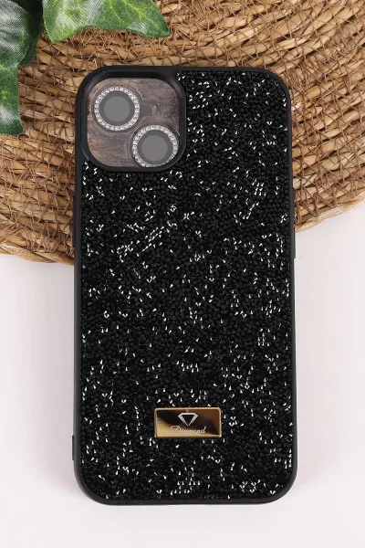 siyah-teknocase-iphone-14-uyumlu-ella-diamond-case-serisi-lens-hediyeli-sert-silikon-telefon-kilifi-457733