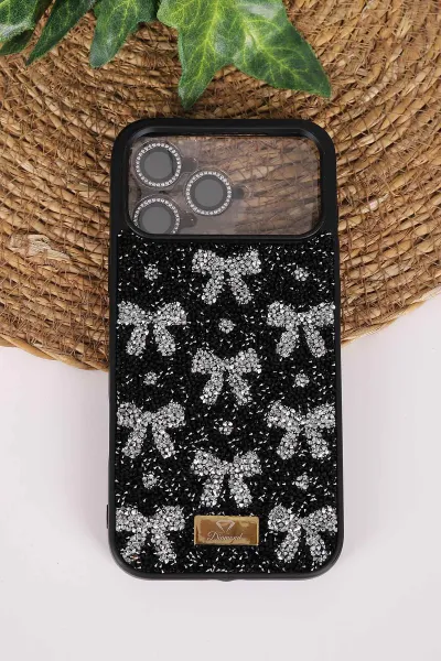 siyah-teknocase-iphone-17-pro-max-uyumlu-perfect-diamond-case-serisi-tasli-lens-hediyeli-sert-silikon-telefon-kilifi-480865