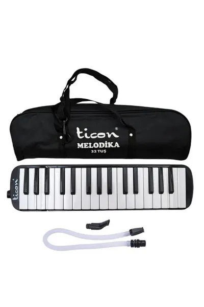 Siyah Ticon Bez Taşıma Çantalı 32 Tuş Melodika 452207