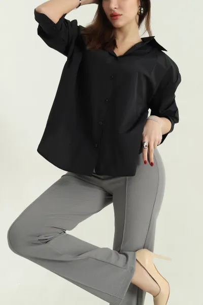 siyah-truvakar-kol-poplin-bayan-gomlek-336972