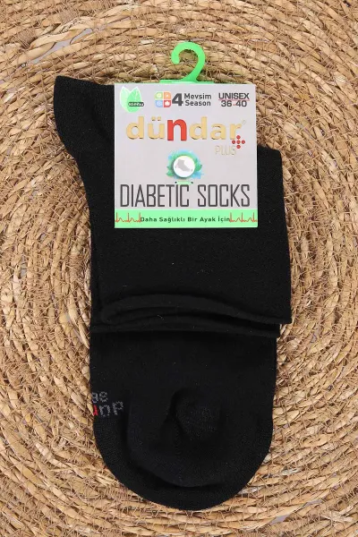 siyah-unisex-dort-mevsim-diyabetik-bambu-konc-corap-36-40-476992