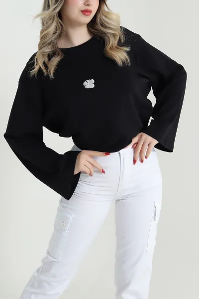 siyah-varak-baskili-interlok-kadin-tunik-472638