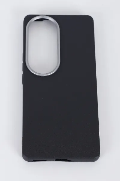 Siyah Vivo V40 5G Uyumlu Armory Serisi Sert Slikon Telefon Kılıfı 396424