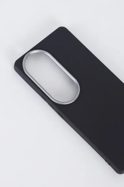 Siyah Vivo V40 5G Uyumlu Armory Serisi Sert Slikon Telefon Kılıfı 396424