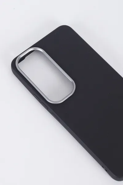 Siyah Vivo V40 Lite Uyumlu Armory Serisi Sert Slikon Telefon Kılıfı 396435