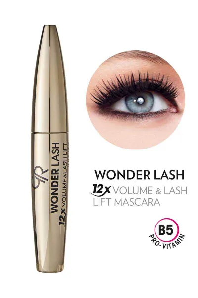 Golden Rose Wonder Lash Mascara -Black- Hacim Veren Maskara 284592