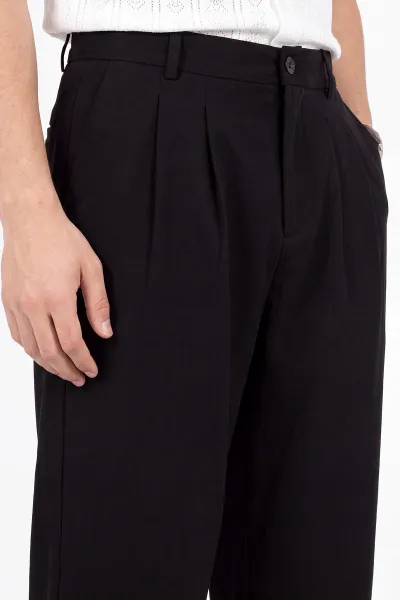Siyah Yeni Sezon Baggy Erkek Pantolon 472160