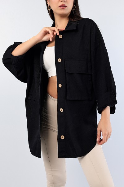siyah-yeni-sezon-bayan-gabardin-tasarim-76048