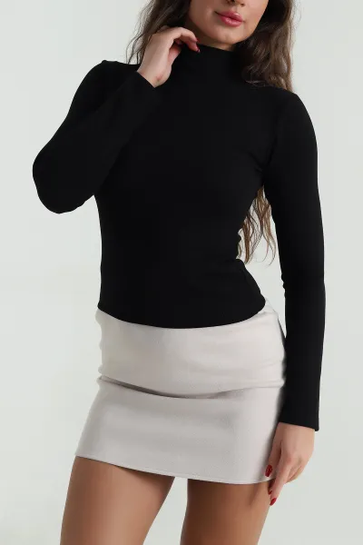 Siyah Yeni Sezon Kadın Bluz 489600
