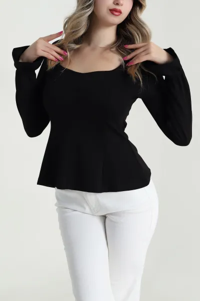 Siyah Yeni Sezon Modal Kadın Bluz 482945