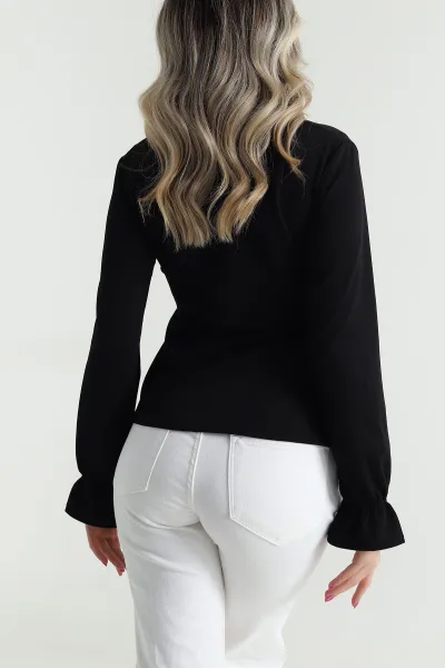 Siyah Yeni Sezon Modal Kadın Bluz 482945