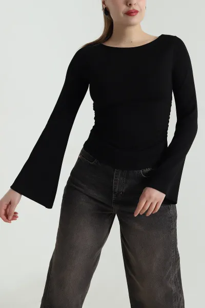 Siyah Yeni Sezon Modal Kadın Bluz 496153