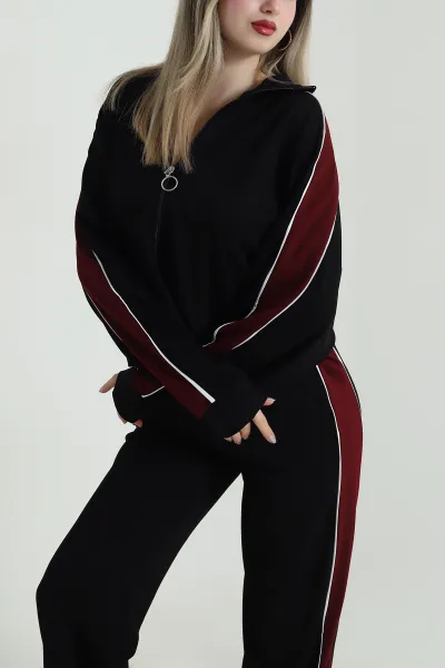 Siyah Yeni Sezon Modal Kadın İkili Takım 487962