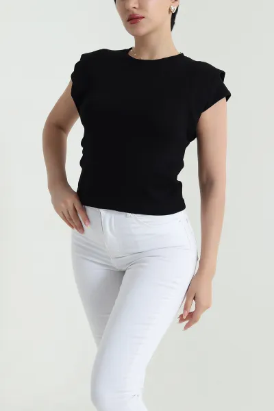Siyah Yeni Sezon Oysho Kadın Bluz 466207