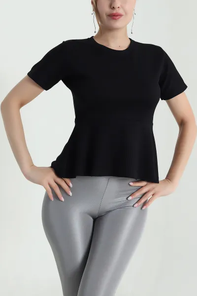 Siyah Yeni Sezon Oysho Kadın Bluz 475811