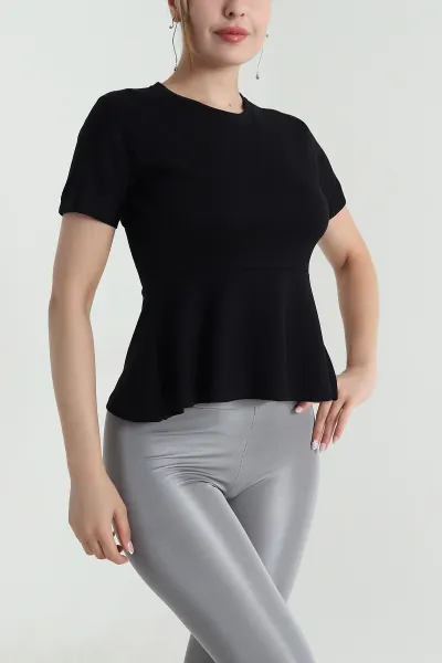 Siyah Yeni Sezon Oysho Kadın Bluz 475811