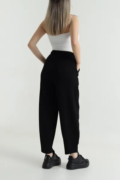 Siyah Yeni Sezon Oysho Kadın Pantolon 489366