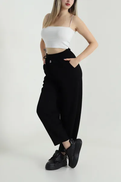 Siyah Yeni Sezon Oysho Kadın Pantolon 489366