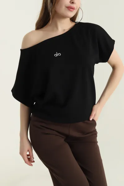 Siyah Yeni Sezon Oysho Kadın Üst 433611