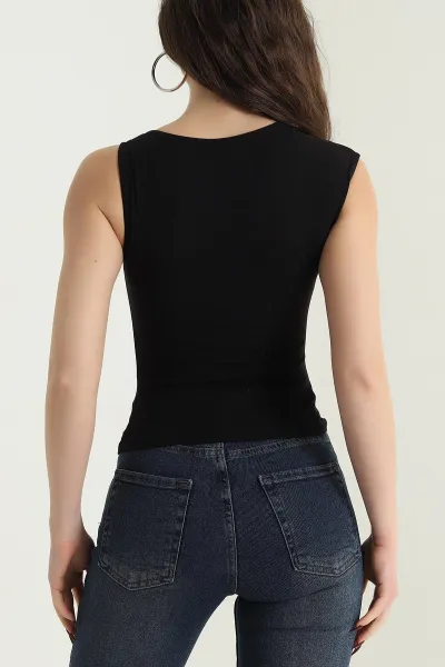 Siyah Yeni Sezon Süprem Kadın Bluz 434140