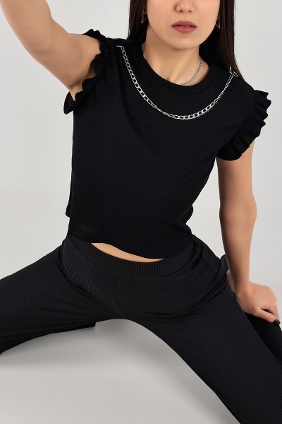 siyah-zincirli-tasarim-fitilli-bluz-103879