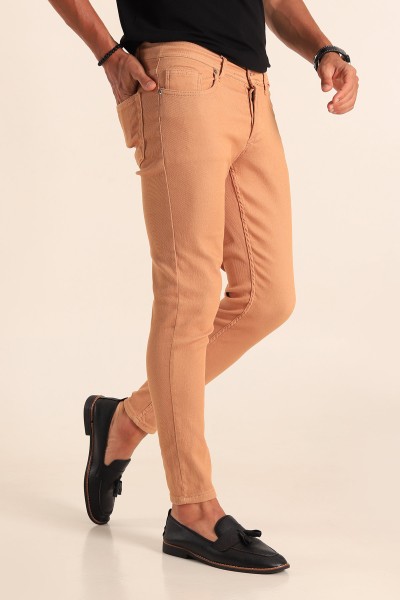 Skinny Gabardin Fit Likralı Erkek Kot Pantolon 180917