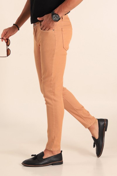 Skinny Gabardin Fit Likralı Erkek Kot Pantolon 180917