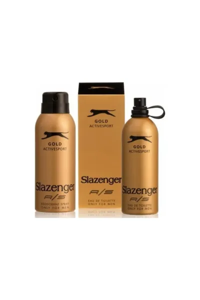 Slazenger Active Sport Gold Erkek Parfüm Edt 125 ml Deodorant 150 ml 281833