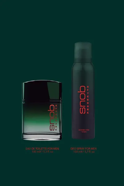 Snob Afterdark EDT & Deodorant Hediye'li Kofre 338718
