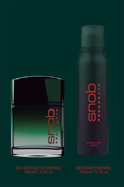 Snob Afterdark EDT & Deodorant Hediye'li Kofre 338718