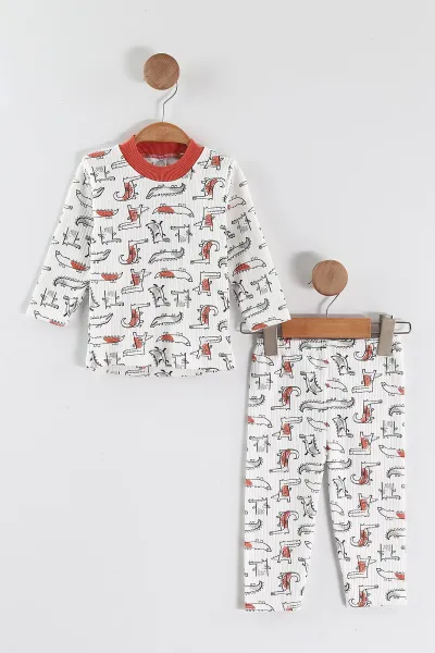 somon-1-3-yas-balik-desenli-raporlu-cocuk-pijama-takim-459409