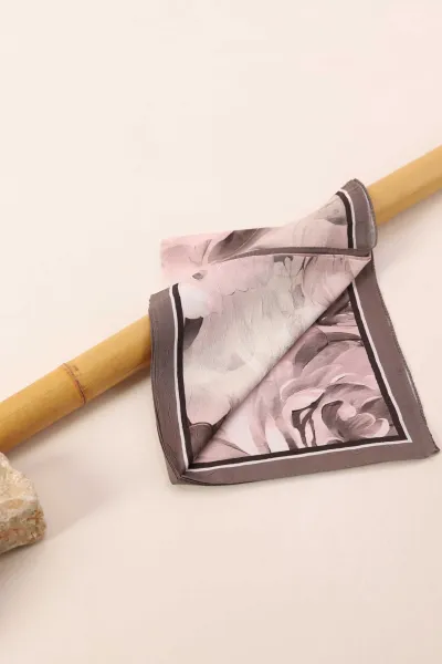 Somon 180x75 Cm Our Fashion Dijital Baskılı Desenli Bambu Kraş Şal 396720
