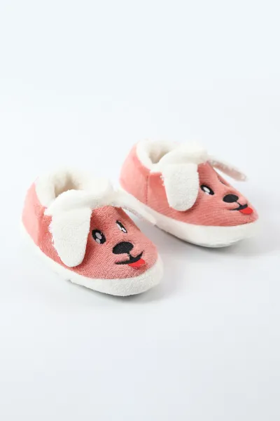 Somon ( 29 - 34 ) Peluş Figürlü Kız Çocuk Panduf 494665