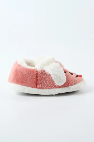 Somon ( 29 - 34 ) Peluş Figürlü Kız Çocuk Panduf 494665