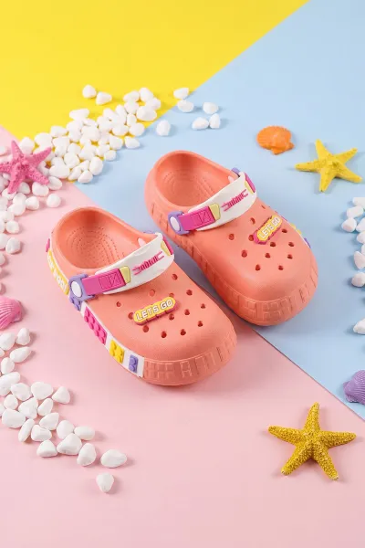 Somon ( 31 - 35 ) Figürlü Kız Çocuk Sandalet 462456