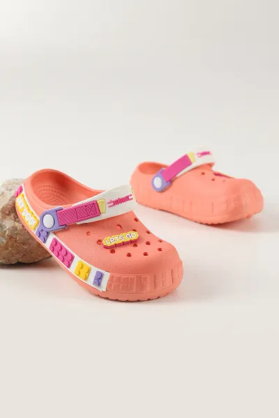 Somon ( 31 - 35 ) Figürlü Kız Çocuk Sandalet 462456