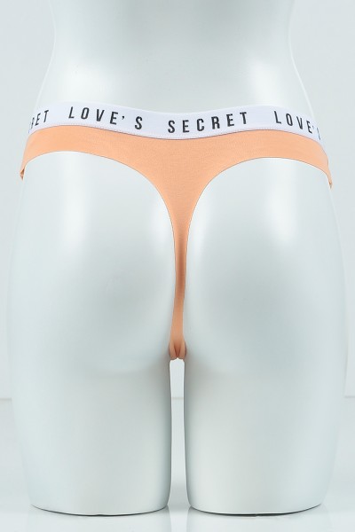 Somon 3908 Tanga Pamuk Lazer Bel Spor Lastikli Külot 99847