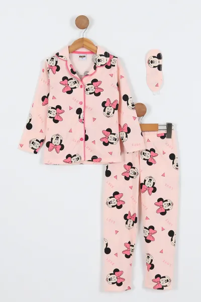 somon-4-12-yas-karakter-baskili-on-dugmeli-goz-bandi-detayli-kiz-cocuk-pijama-takim-337926