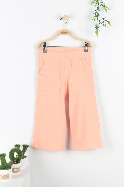Somon (5-8 Yaş) Fashion Baskılı Kol Detaylı Kız Çocuk Takım 172743