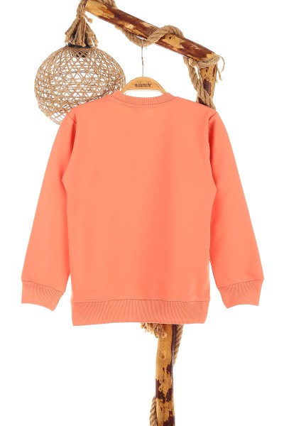 Somon (9-12 Yaş) Rose Baskılı Kız Çocuk Sweat 150958