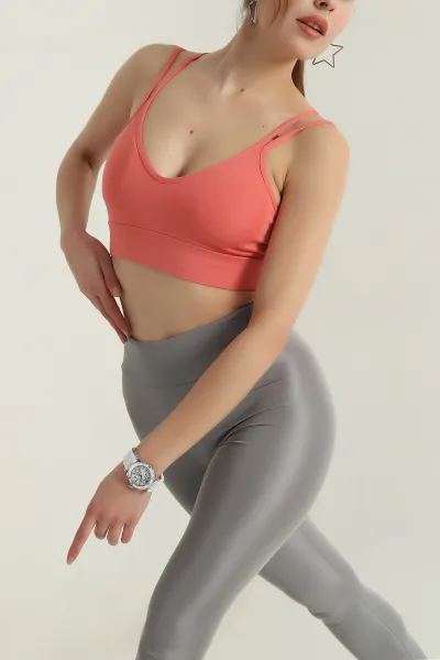 Somon Askılı Destekli Kadın Büstiyer 411410