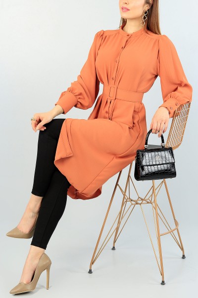 Somon Kemerli Aerobin Kumaş Tunik 60990