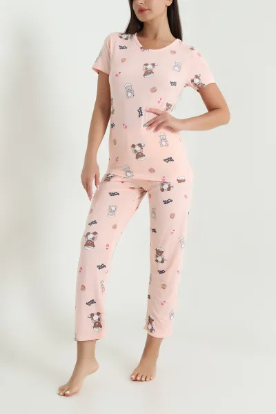 Somon Milan Kadın Pijama Takımı 466496